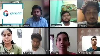 Genpact interview Live #interview