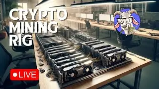 Live Crypto Mining Build: SIX RTX3090 GPU Rig