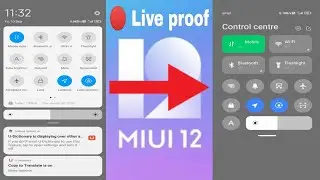 How To Change Notification Bar On Miui 12 Redmi Note 9 Pro | How To Change Notification Bar Android
