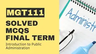 MGT111 Final Term Past Paper[Solved MCQs]