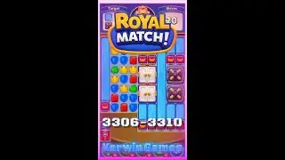 Royal Match Level 3306 3307 3308 3309 3310 - No Boosters Gameplay
