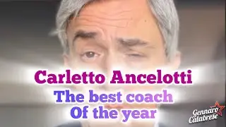 Complimenti mister #carloancelotti. Miglior allenatore dell’anno. #calcio  #pallonedoro