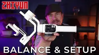 How To Setup And Balance The ZHIYUN SMOOTH 5S Gimbal!