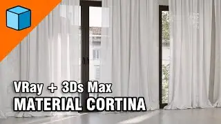 Create Curtain Cloth Material VRay and 3Ds Max | GianCR