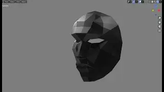Modeling the Squid Game mask in Blender