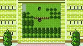 Poke intro video sprite character playing around