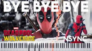 Deadpool & Wolverine - Bye Bye Bye (NSYNC) | Easy Piano Tutorial