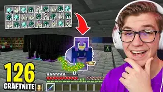 I MADE THE MOST *OVER POWERED* XP FARM IN MINECRAFT... (Craftnite: 