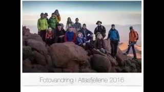 Fotovandring i Atlasfjellene, 2016