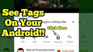 How to see the tags for any YouTube videos on Android phone || TubeBuddy for Android || TubeBuddy
