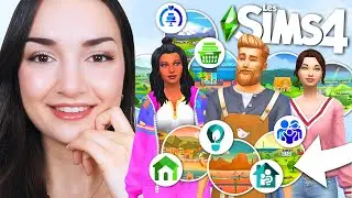 1 SIM = 1 PACK (rediscovering packs!) 👀 | Sims 4 Challenge