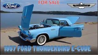 Ultra Rare E-Code Roadster 1957 Ford Thunderbird