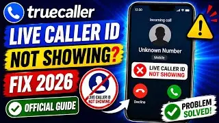 Truecaller Live Caller Id Not Working | iphone Truecaller Live Caller Id | Iphone truecaller