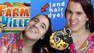 FarmVille is ending? let's dye my hair and try to play it! (both didn't work)
