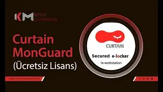 CURTAIN e-locker MonGuard Özelliği - Screen Watermark