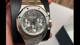 Why the 38mm chrono Audemars Piguet Grey Dial is perfect for you! 