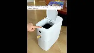 Joybos® Odor Filtering Narrow Bathroom Trash Can Z93