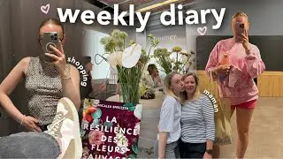 weekly diary - j'arrête la skincare, unboxing, nouvelles habitudes & more
