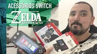 Unboxing: Acessórios Hori (Travel Case & Suporte) Zelda - Breath of the Wild para Nintendo Switch