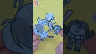 Lana Tocaboca Drawing 