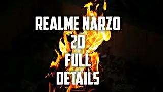Realme Narzo 20 Victory Blue full details