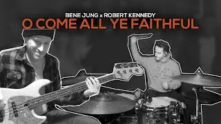 O COME, ALL YE FAITHFUL | Pentatonix Bass & Drums only cover