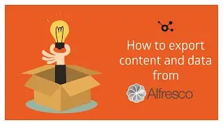 How to export content and data from Alfresco? Use CMIS based standard connector by Xillio