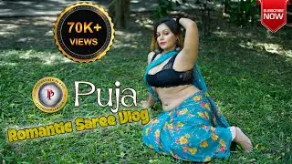 PUJA SHAW || AWESOME SAREE LOOK || FASHION VIDEO || SAREE VLOG || PP ENTERTAINMENT || 2024