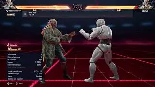 Tekken 8 - Leroy Smith Move List ( Command List )