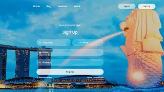 How To Make Website With Modern Sign in & Signup form using HTML, CSS &JavaScript & source code|