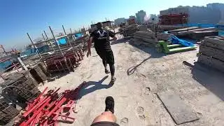Parkour roof! Santiago chile @novatiik @mattiolipk