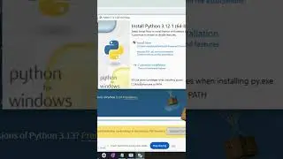 How to install python