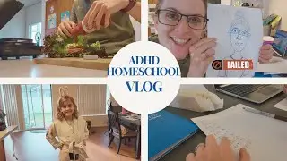 The ADHD Fam Homeschool Vlog It's FINALLY here 🥳🥳🥳 #adhd #parenting #homeschool