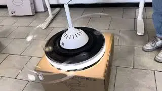 Lampada ventilatore con telecomando