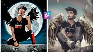 PicsArt wings photo editing 2020 || PicsArt Background change wings photo editing 2020