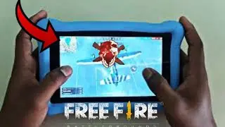 FREE FIRE - JUEGO de PRACTICA en TABLET AMAZON- [ LITERALMENTE mi PRIMERA Partida]