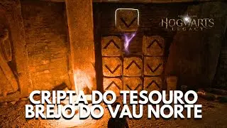 CRIPTA DO TESOURO BREJO DO VAU NORTE / HOGWARTS LEGACY / DICAS
