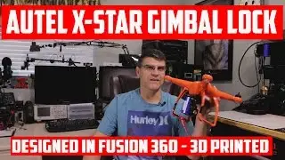 Autel X Star Premium Gimbal Brace Design In Fusion 360