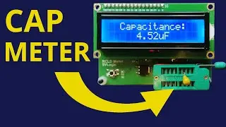 Building a Capacitor Meter without External Comparator | Arduino Nano