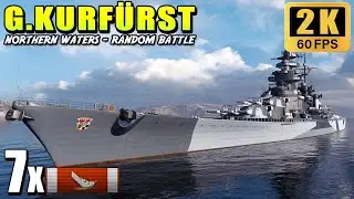 Battleship Großer Kurfürst - crushed the enemy with secondary weapons