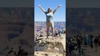 We visited the Grand Canyon National Park. #freakinnomads #grandcanyon #rvnomads
