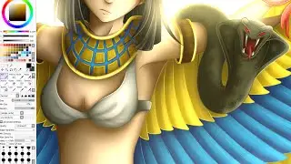 Isis - The Goddess of Egypt [SpeedPaint]