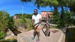360 VIDEO OF BEAUTIFUL FALLS IN BEACON NEW YORK