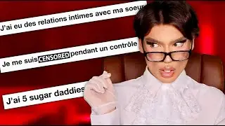 je juge vos confessions... VOUS ÊTES TARÉS
