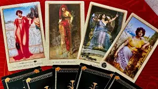 Обзор очень редкой колоды  «Tarot of Delphi» 🌿🏺🌿 Греко-римская эпоха на арканах Таро.