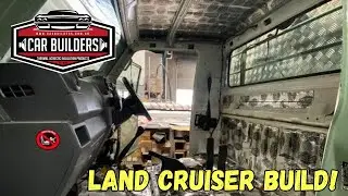 75 Series LAND CRUISER Get Sounds Deadening and XR6 seat!