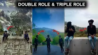 How to edit double role & triple role video editing 100% viral😱🔥| Trending reels editing