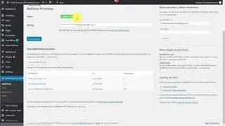 Mailchimp Connecting Mailchimp to WordPress [18/20]