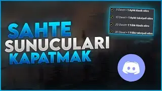 Discord sahte nitro sunucularını nasıl kapatırız?