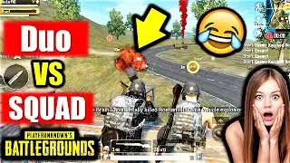 Duo Vs Squad PUBG Mobile Gameplay | Pubg Mobile Rush Gameplay | Solo Vs Squad PUBG Mobile Gameplay